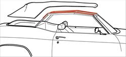 RESTOPARTS Supplied Convertible & T-Top Components CNV80TP