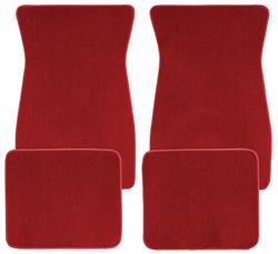 RESTOPARTS® Supplied ACC Molded Cut Pile Carpet Kits CPF03-RD