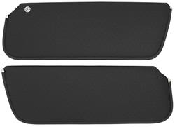 RESTOPARTS Supplied Interior Sunvisors CR179-BK