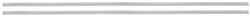 RESTOPARTS® Supplied Door Molding Strips for 1968 CHEVELLE, EL CAMINO - DP00025