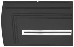 RESTOPARTS Supplied Rear Side Trim Panels DP614P-BK