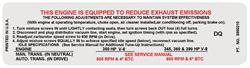 RESTOPARTS Supplied Decals and Stickers ED00969