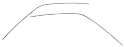 RESTOPARTS® Manufactured Roof Drip Moldings for 1978-1987 EL CAMINO - EM00967