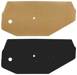 RESTOPARTS® Supplied Door Panel Water Shields for 1968-1972 CHEVELLE, 1970-1972 MONTE CARLO - ESH6872