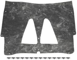 RESTOPARTS® Supplied Hood Insulation for 1973 GTO, LEMANS - G241352