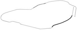 RESTOPARTS Supplied Automotive Fuel Lines GL06403-SS