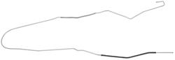 RESTOPARTS Supplied Automotive Fuel Lines GL06404-SS