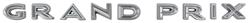 RESTOPARTS Supplied Emblems GPE1062