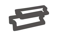 RESTOPARTS® Manufactured Weatherstrip Seals GTL0041