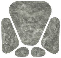 RESTOPARTS® Supplied Hood Insulation for 1966 CHEVELLE, EL CAMINO - HI00124