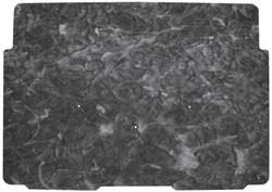 RESTOPARTS® Supplied Hood Insulation for 1965 BONNEVILLE, CATALINA, GRAND PRIX - HI00166