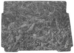 RESTOPARTS® Supplied Hood Insulation for 1971-1972 BONNEVILLE, CATALINA - HI00173