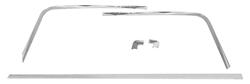 RESTOPARTS® Manufactured Window Moldings for 1968-1972 EL CAMINO - K93686