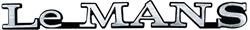 RESTOPARTS® Supplied Emblems for 1971 GTO, LEMANS - KR00149