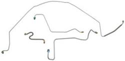 RESTOPARTS Supplied Brake Lines, Direct Fit KT06702-SS