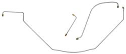 RESTOPARTS Supplied Brake Lines, Direct Fit KT06704-SS