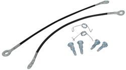 RESTOPARTS® Manufactured Tailgate Cables for 1968-1977 EL CAMINO, 1971-1977 SPRINT - KTC915