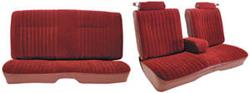 RESTOPARTS® Supplied Seat Upholstery L2244-BK