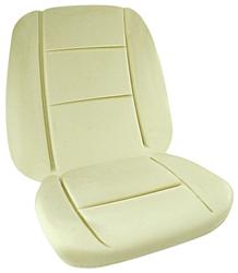 RESTOPARTS® Manufactured Custom Molded Bucket Seat Foam for 1984-1987 EL CAMINO, REGAL, 1984-1988 MONTE CARLO - L240398