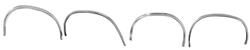 RESTOPARTS Supplied Wheel Opening and Fender Trim L241083