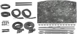 RESTOPARTS Supplied Weatherstrip Seals, Vehicle Kits LWK002