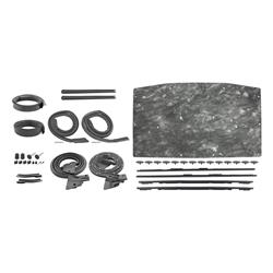 RESTOPARTS Supplied Weatherstrip Seals, Vehicle Kits LWK006