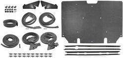 RESTOPARTS Supplied Weatherstrip Seals, Vehicle Kits LWK008