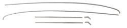 RESTOPARTS® Manufactured Roof Drip Moldings for 1968-1969 CHEVELLE - NN5629D