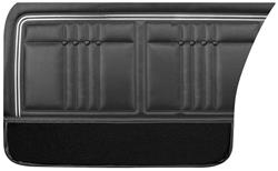 RESTOPARTS Supplied Rear Side Trim Panels PDP813-BK