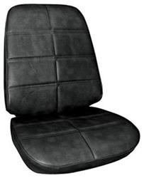 RESTOPARTS® Supplied Seat Upholstery for 1972 GRAND PRIX - PGPU725-BK