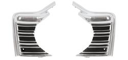 RESTOPARTS® Manufactured Outer Grille Extensions for 1967 CHEVELLE, EL CAMINO, MALIBU - PZ00268