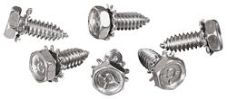RESTOPARTS® Supplied Cowl Induction Valve Frame Mounting Screws for 1970-1972 CHEVELLE, EL CAMINO - PZ00410