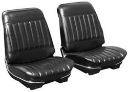 RESTOPARTS Supplied Seat Upholstery S2193P-BK
