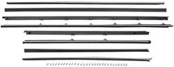RESTOPARTS Supplied Weatherstrip Seals, Vehicle Kits S240818