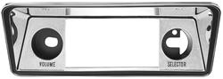 RESTOPARTS® Supplied Radio Bezels for 1968-1972 SKYLARK - S240874