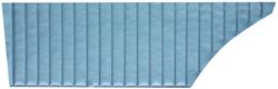 RESTOPARTS Supplied Rear Side Trim Panels SDP43P-LB