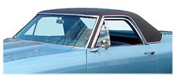 RESTOPARTS Supplied Convertible and Soft Tops T1025-BK