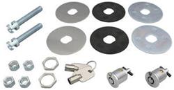 RESTOPARTS® Supplied Hood Lock Kits for 1964-1973 CHEVELLE, 1964-1987 EL CAMINO - TDP4062