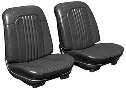 RESTOPARTS Supplied Seat Upholstery UPH15D-BK