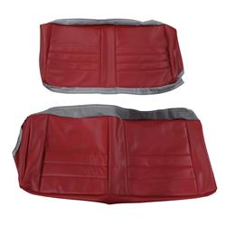 RESTOPARTS® Supplied Seat Upholstery for 1965 CHEVELLE, MALIBU - UPH58P-RD