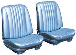 RESTOPARTS® Supplied Seat Upholstery for 1968 CHEVELLE, EL CAMINO - UPH85L-RD