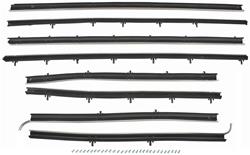 RESTOPARTS® Supplied Weatherstrip Seals for 1966-1967 CHEVELLE - WF05118