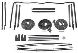 RESTOPARTS Supplied Weatherstrip Seals, Vehicle Kits WK7010