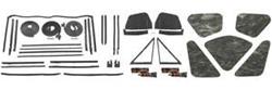 RESTOPARTS Supplied Weatherstrip Seals, Individual Position WK8095
