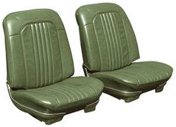 RESTOPARTS Supplied Seat Upholstery WPH16P-BK