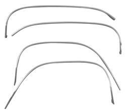RESTOPARTS® Manufactured Fender Moldings for 1964 CHEVELLE - XTA522