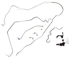 The Stop Shop - Brake Hoses, Sets for 1968-1972 CHEVELLE, EL CAMINO - C1000ADJPV
