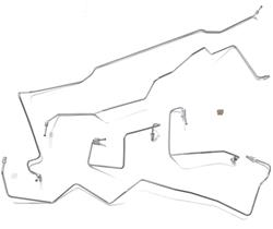 The Stop Shop - Brake Lines, Direct Fit for 1999-2001 GRAND CHEROKEE - J1002F