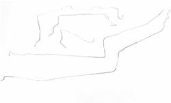 The Stop Shop Brake Lines, Direct Fit L1990