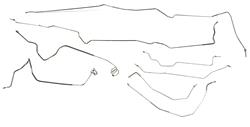 The Stop Shop Complete Brake Line Sets for 1981-1986 C10, C1500 - T8187LBG